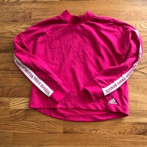 Pink Adidas Sweatshirt